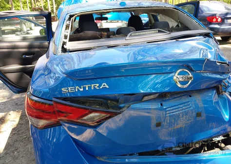 2020 Nissan Sentra Sr Xtronic Cvt из США, поврежденный, VIN 3N1AB8DV7LY275073